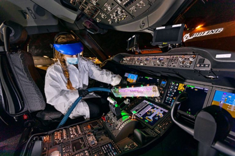 Boeing’s Ultraviolet Light Wand – A Covid-19 Solution Onboard?