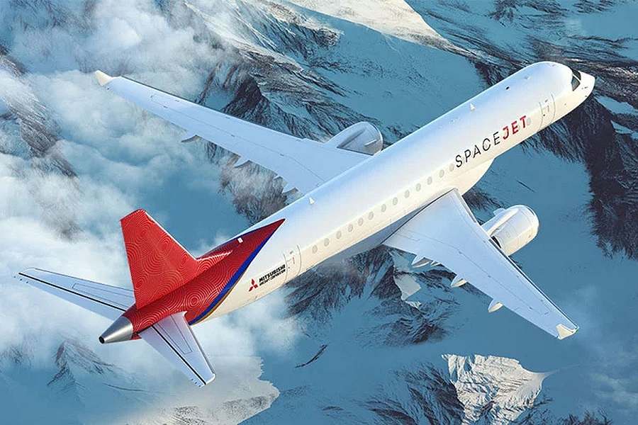 Mitsubishi SpaceJet Frozen In Favour Of A Stealth Fighter