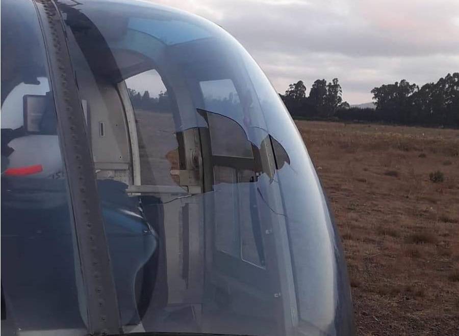 INCIDENT: Drone – Helicopter Collision, Occupant Injury