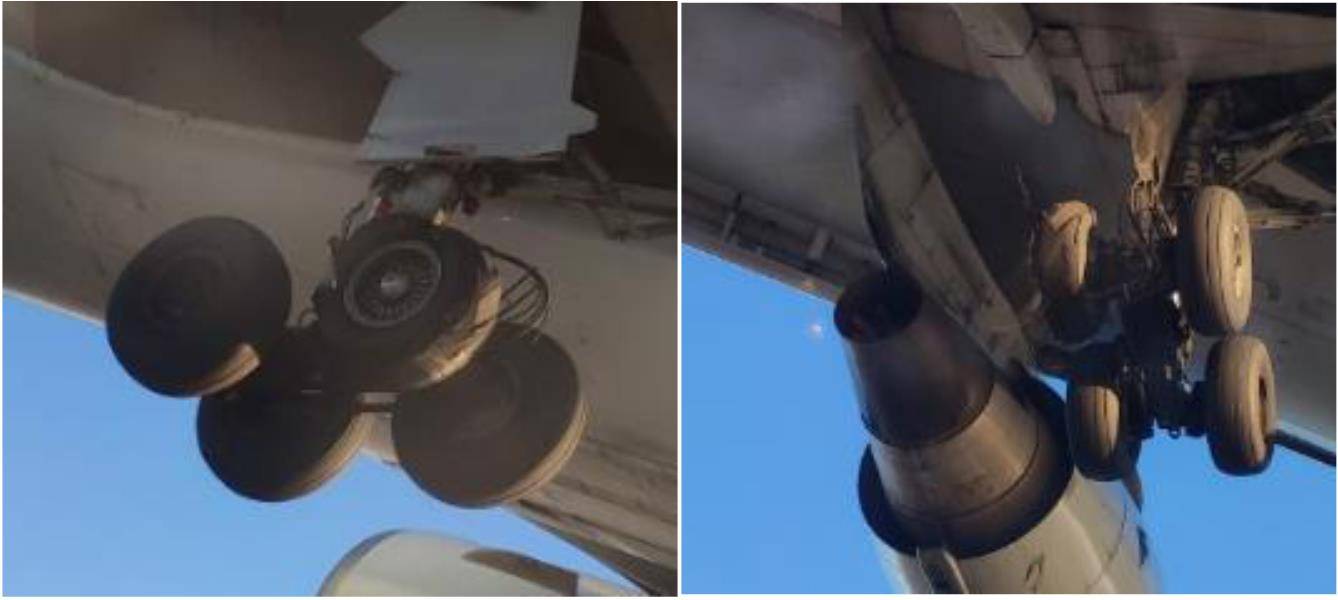 INCIDENT: Burst Tyre On Takeoff Takes Out Engine!