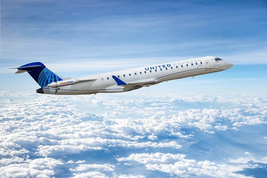 United – ZeroAvia Plan Hydrogen Re-Engined CRJ-550!