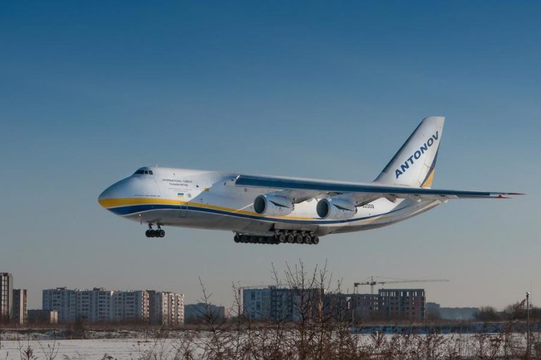 INCIDENT: Antonov An-124 Landing Gear Damage