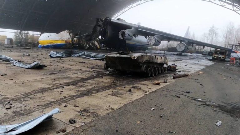 An-225 Damage Revealed After Russian Forces Left