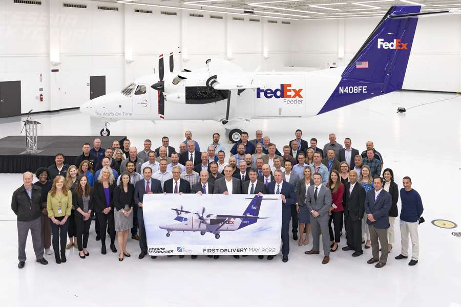Cessna SkyCourier – FedEx Takes Delivery Of First Aircraft