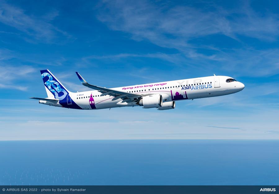 First Airbus A321XLR Has Its Maiden Flight!