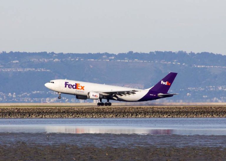 INCIDENT: FedEx Freighter Loses A Wheel On Takeoff!