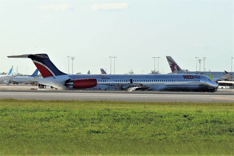 Red Air Gear Collapse In Miami – NTSB Preliminary Report