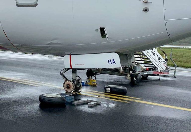 ACCIDENT: Transavia 737 Nosewheel Damage