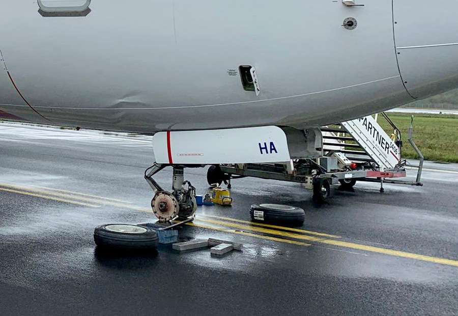 ACCIDENT: Transavia 737 Nosewheel Damage