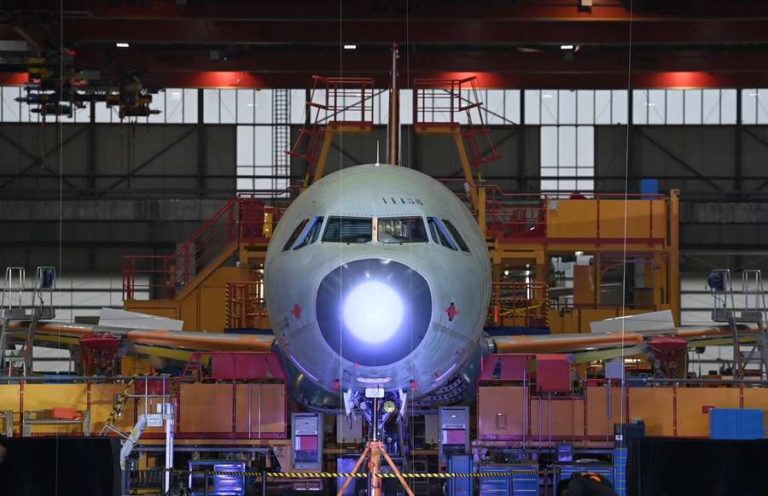 First Airbus A321neo Is Assembled In China