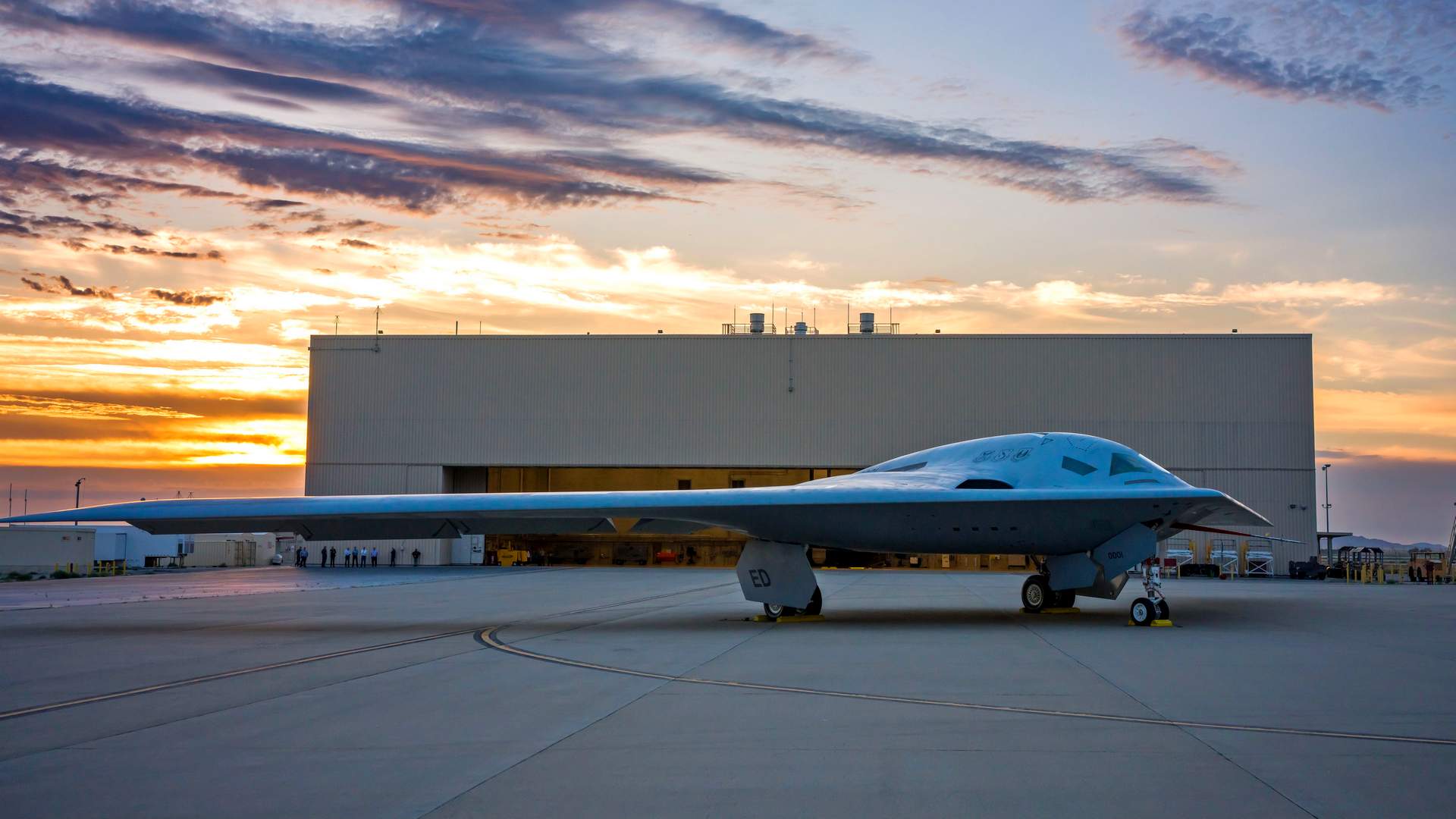 B-21 Raider Bomber Flies For The First Time