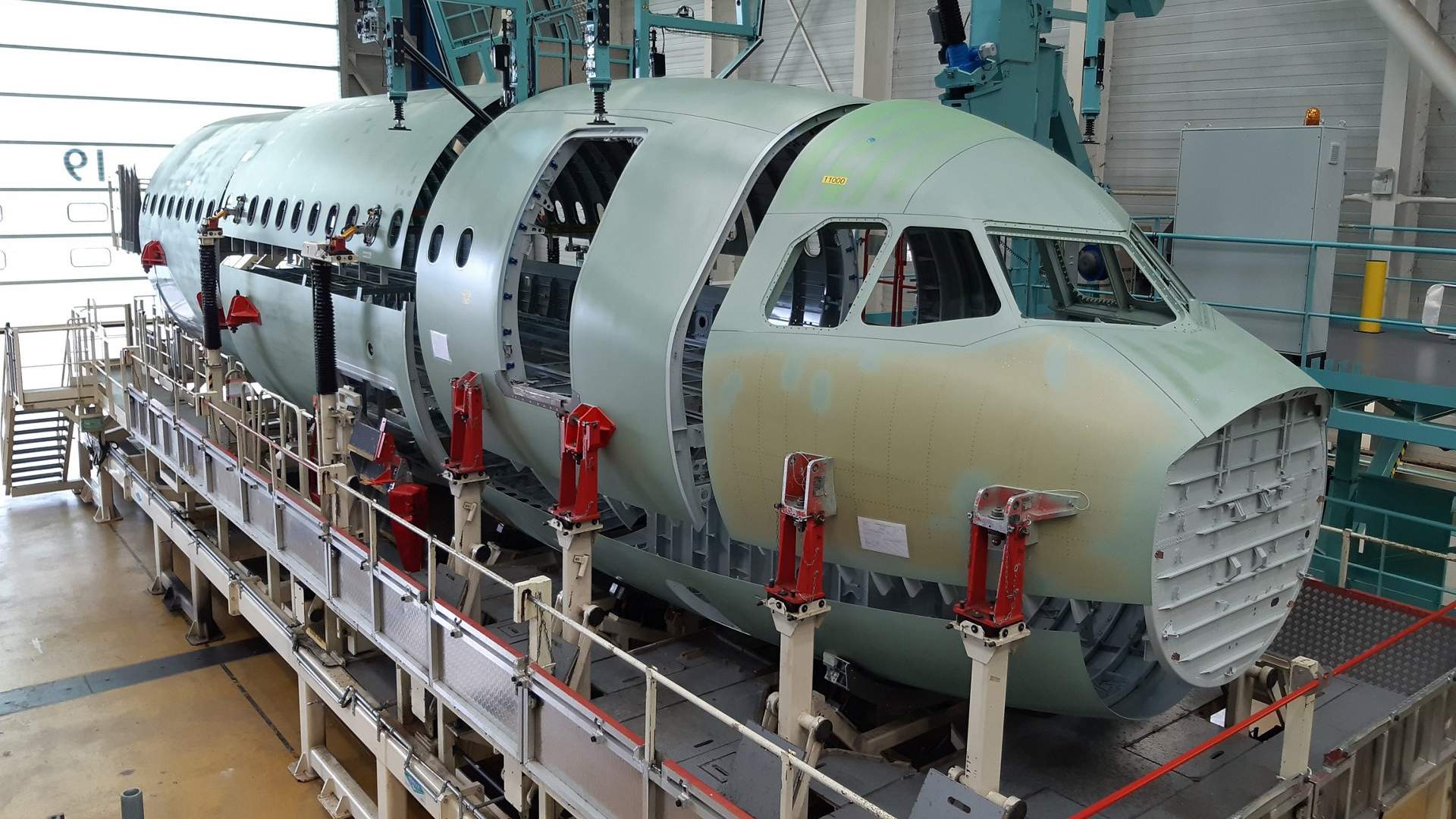 Airbus Builds Second A320neo Assembly Line in Ex-A380 Building